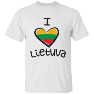 I Love Lietuva - Boys/Girls Youth Classic Short Sleeve T-Shirt