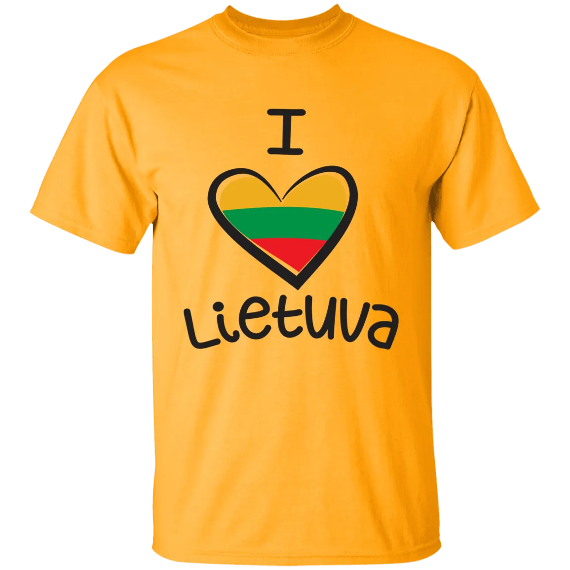 I Love Lietuva - Boys/Girls Youth Classic Short Sleeve T-Shirt