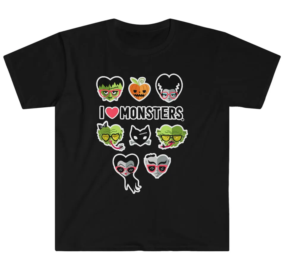 I Love Monsters T-Shirt