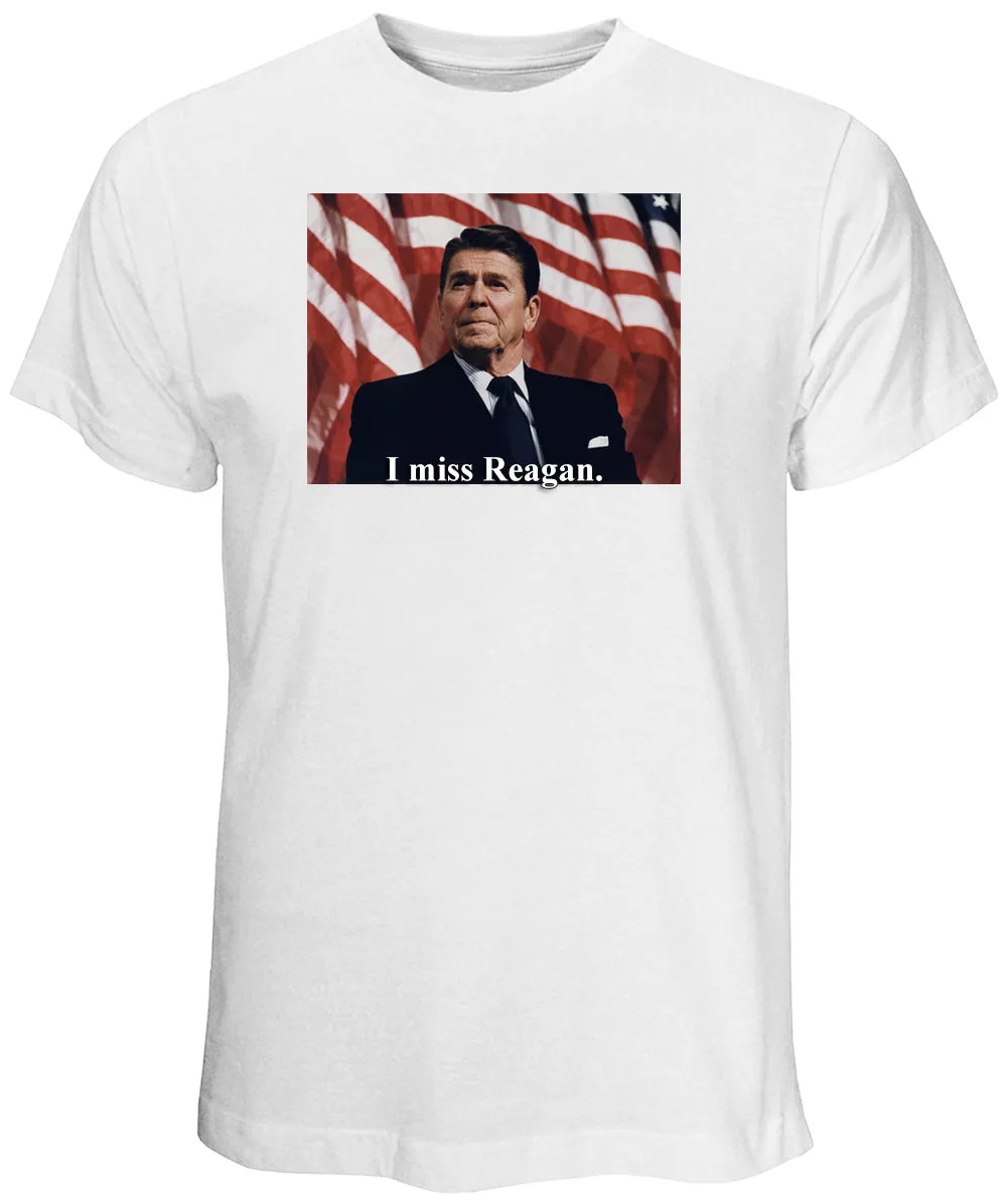 I Miss Ronald Reagan White Shirt