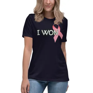 I Won Pink Ribbon T-Shirt