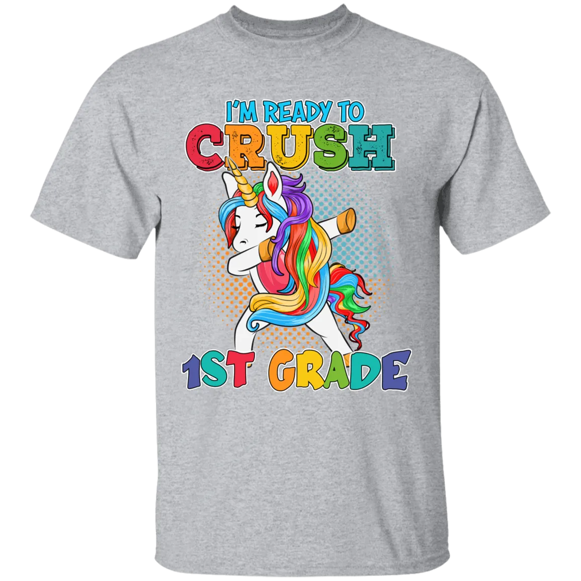 I'm Ready to Crush 1st Grade Youth Cotton T-Shirt