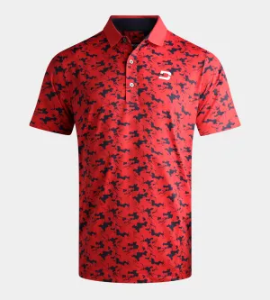 INKED POLO - RED