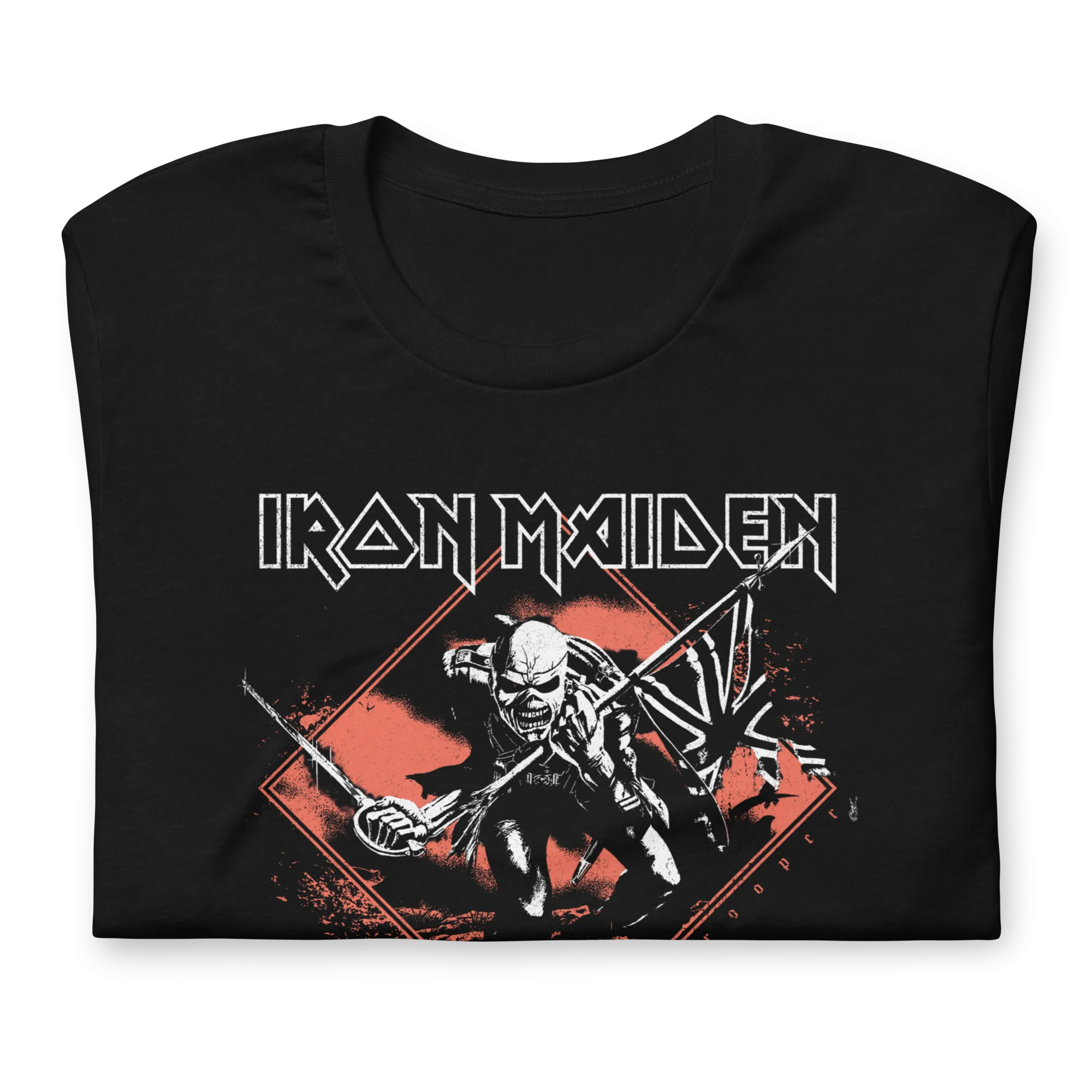 Iron Maiden - Trooper Diamond Jumbo Print T-Shirt