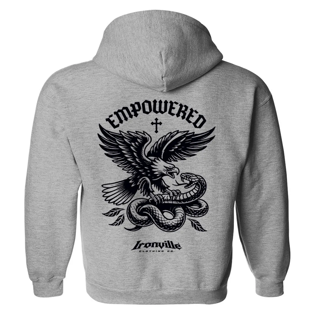 Ironville EMPOWERED Pullover Hoodie Sweatshirt