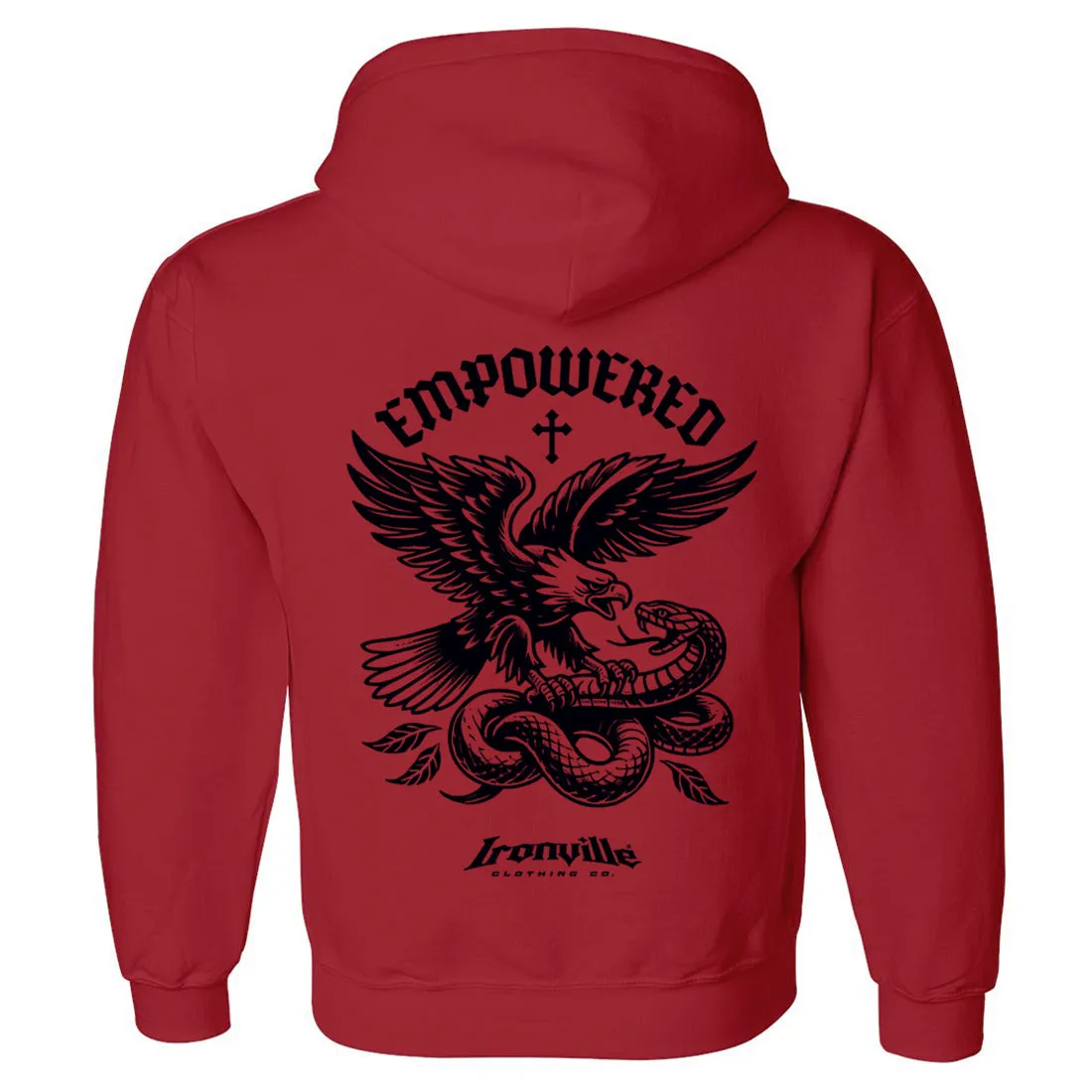 Ironville EMPOWERED Pullover Hoodie Sweatshirt