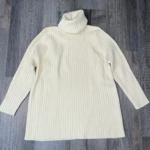 Italian Virgin Merino Wool Sweater Womens ~ Ivory Yummy