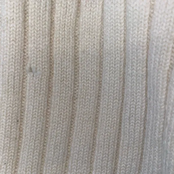 Italian Virgin Merino Wool Sweater Womens ~ Ivory Yummy