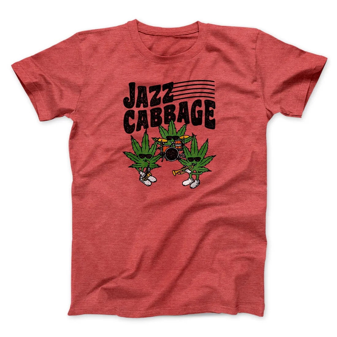 Jazz Cabbage Funny Men/Unisex T-Shirt