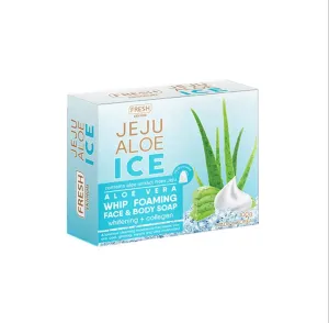 Jeju Aloe Ice Whipped Face & Body Soap