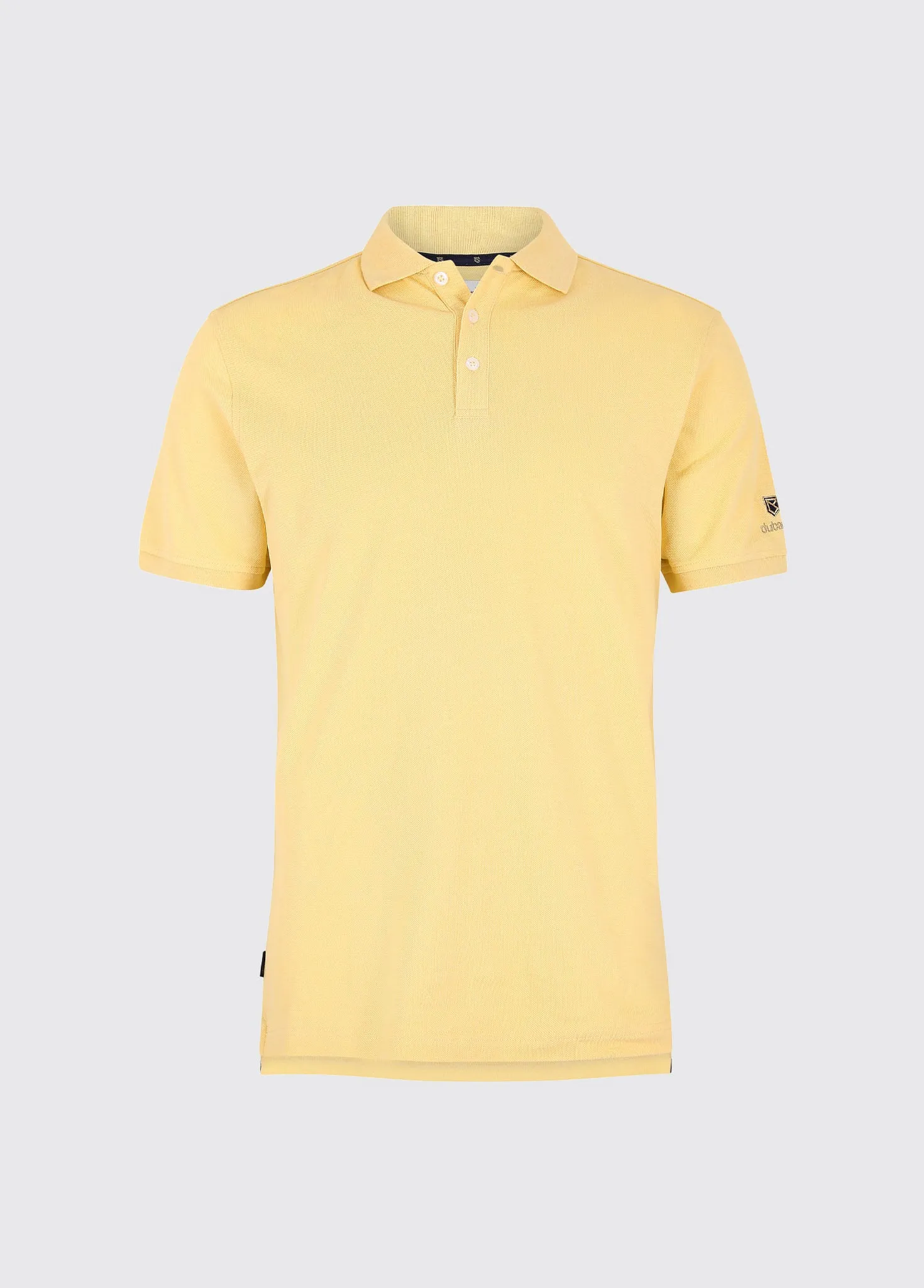 Jennings Men’s cotton pique polo- Primrose