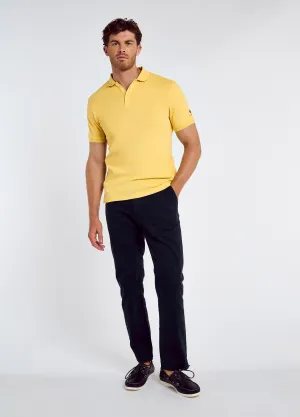 Jennings Men’s cotton pique polo- Primrose