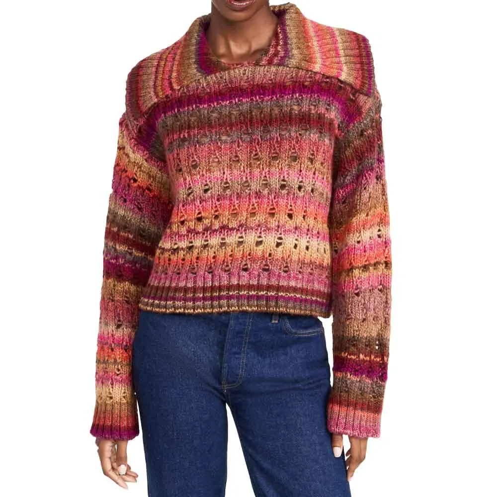Jonathan Simkhai Jenna Open Weave Pullover Sweater