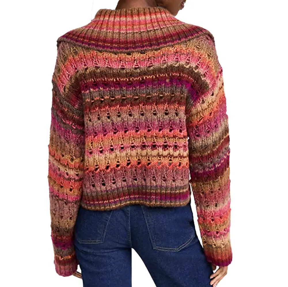 Jonathan Simkhai Jenna Open Weave Pullover Sweater