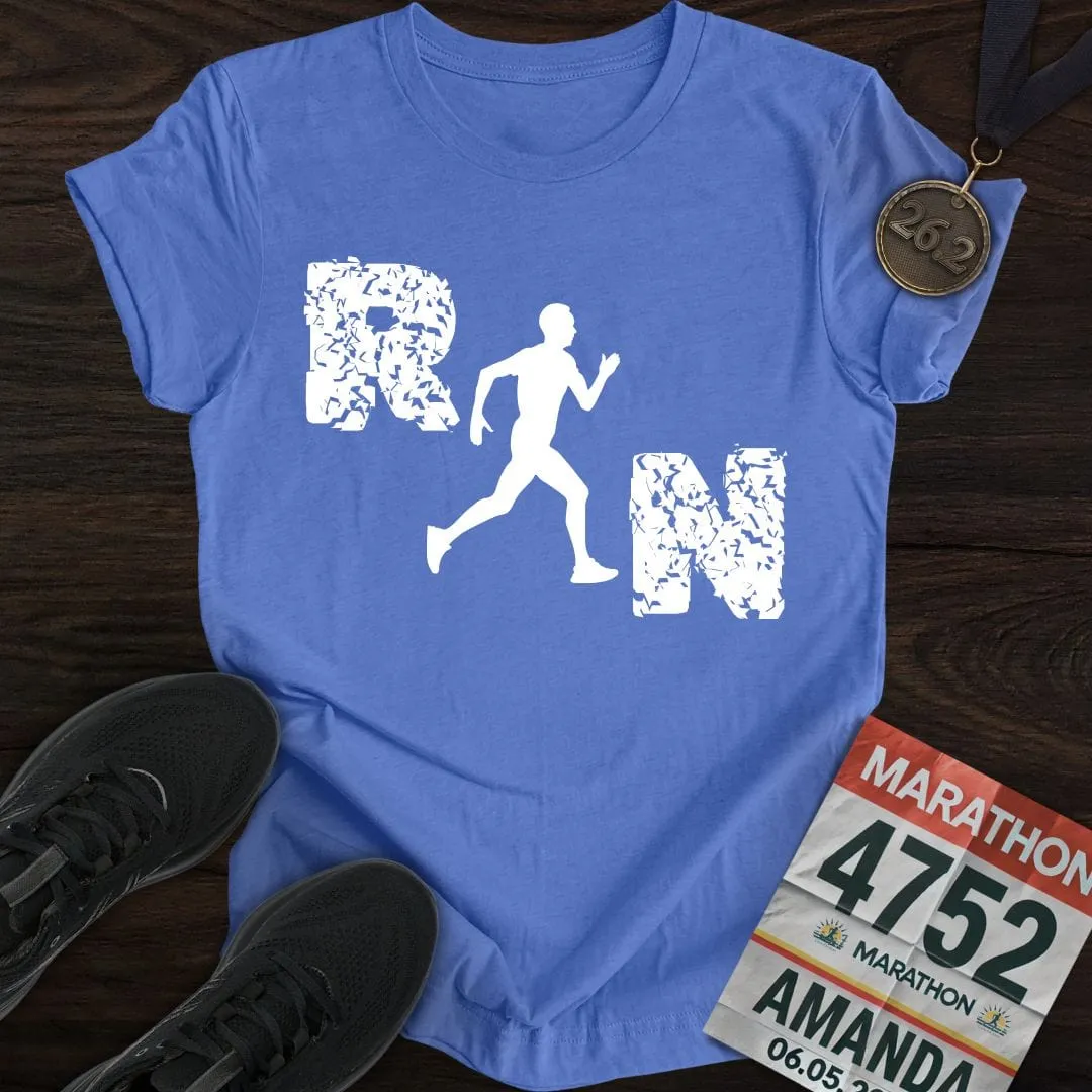 Just Run, Man T-Shirt
