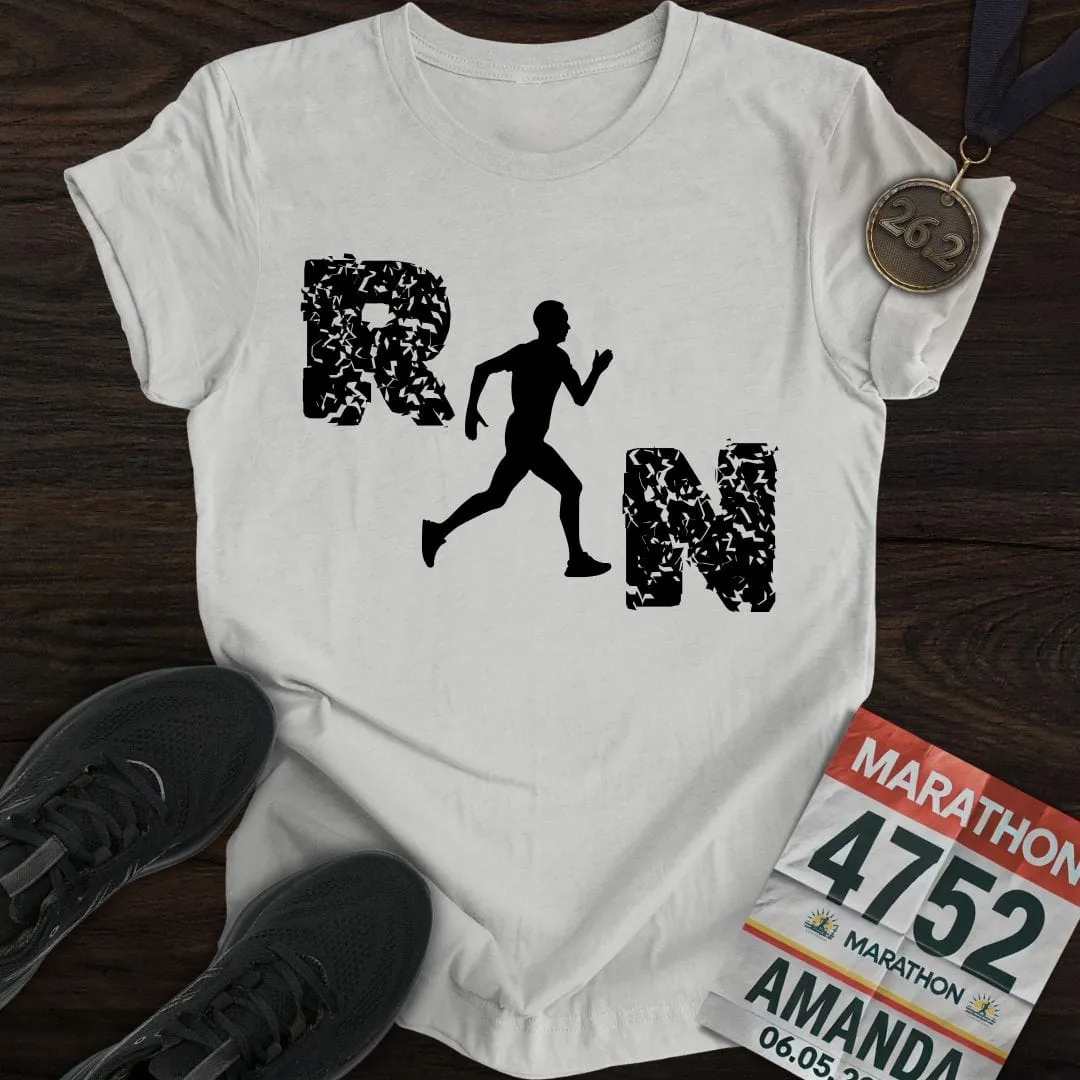 Just Run, Man T-Shirt