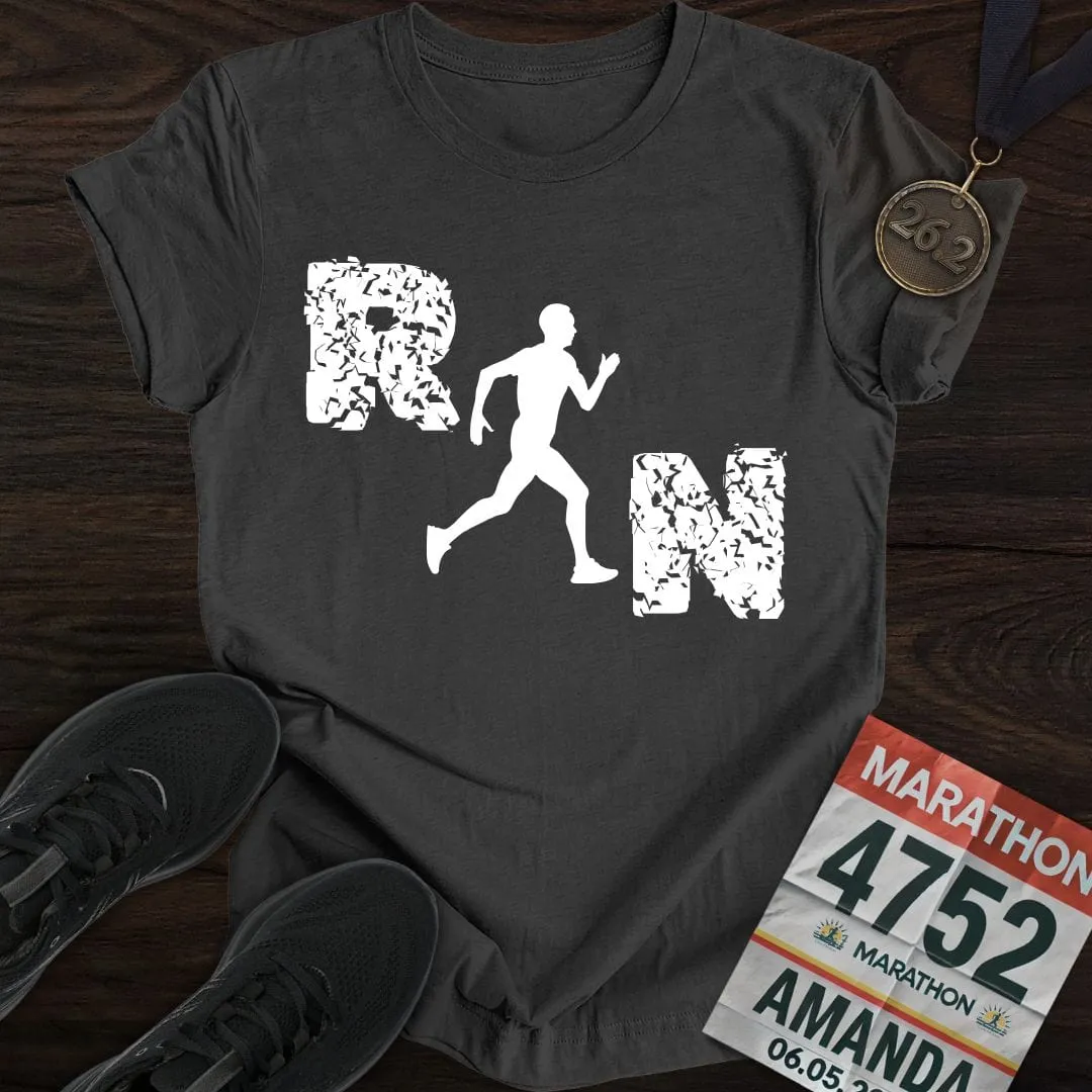 Just Run, Man T-Shirt