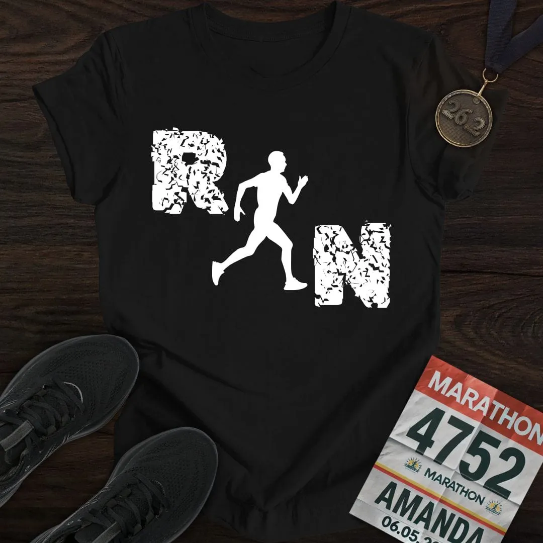 Just Run, Man T-Shirt