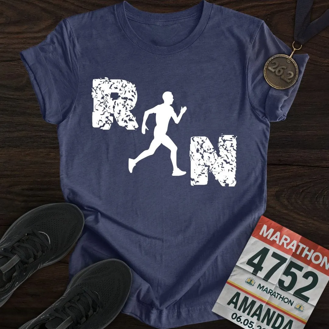 Just Run, Man T-Shirt