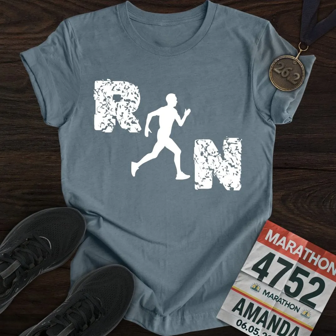 Just Run, Man T-Shirt