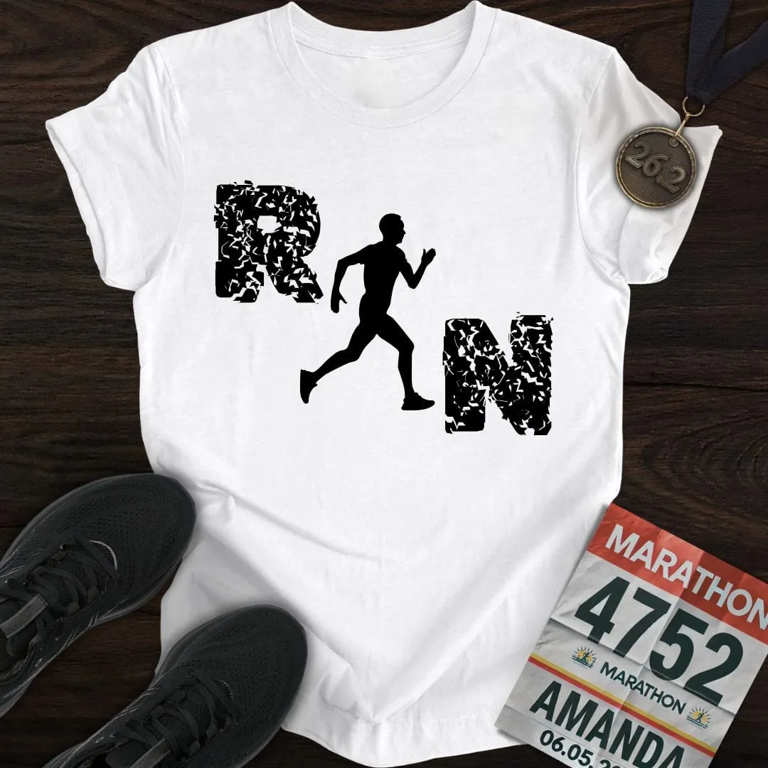 Just Run, Man T-Shirt