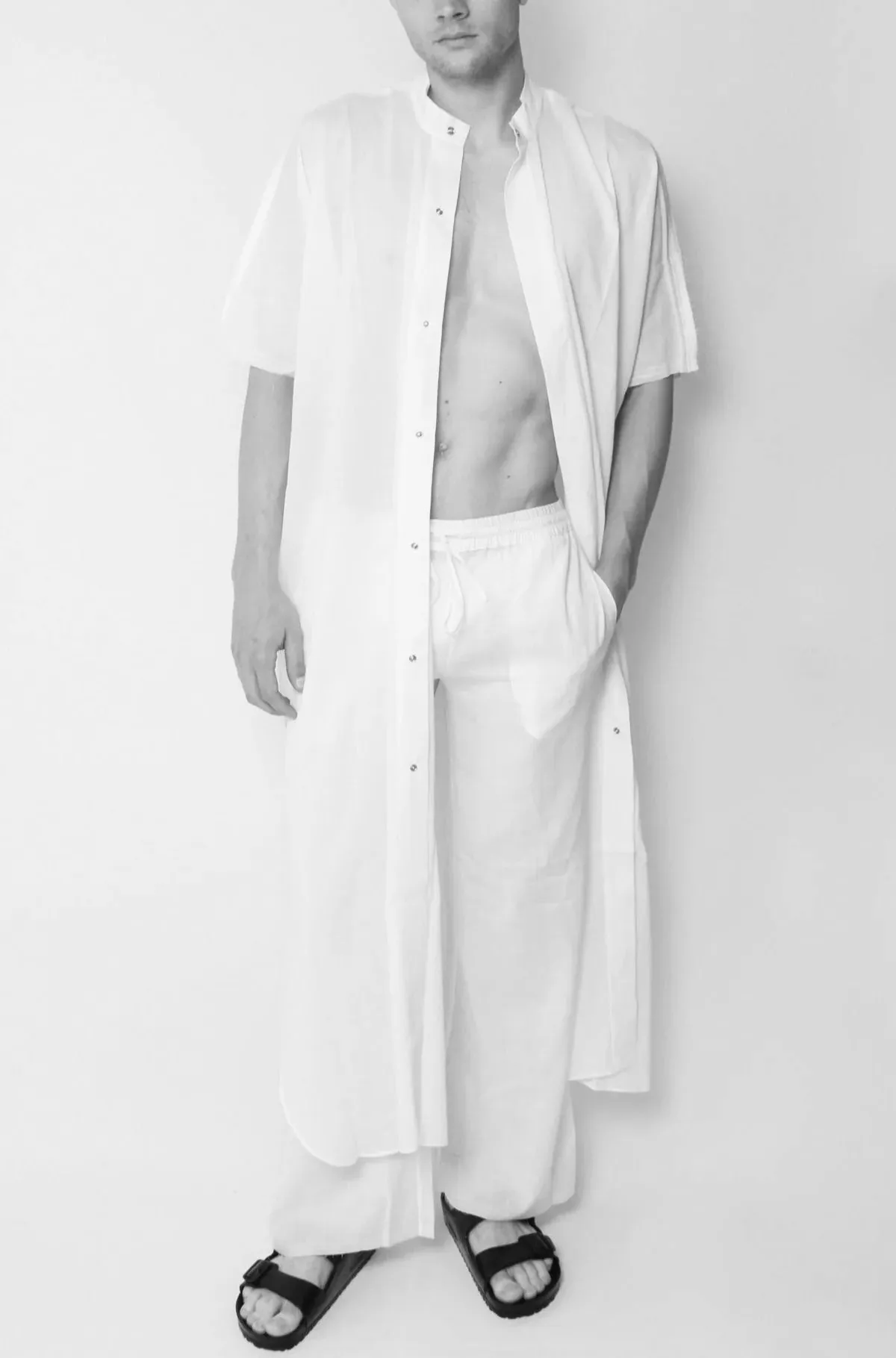Kaftan Maxi in Tidal Tie-Dye