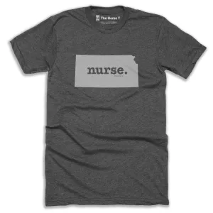 Kansas Nurse Home T-Shirt