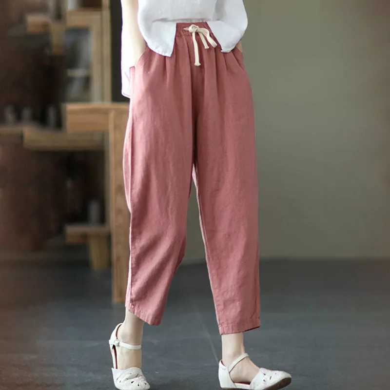 Kara - Linen and fresh cotton pants