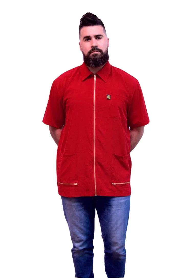King Midas Barber Jacket (Red)