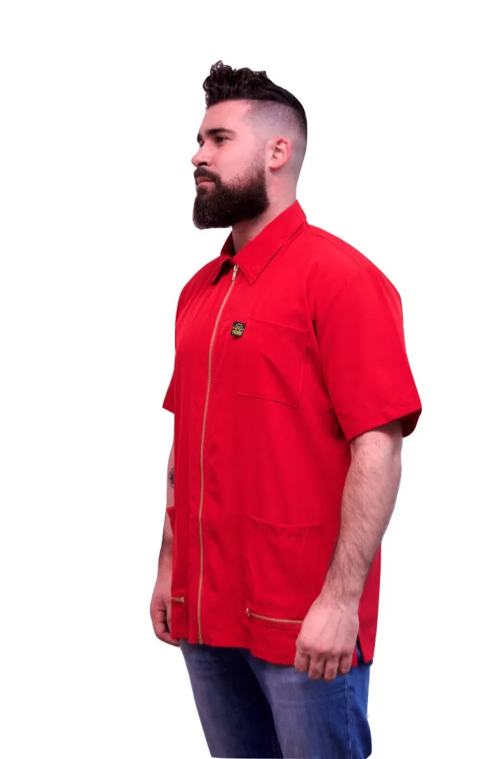 King Midas Barber Jacket (Red)