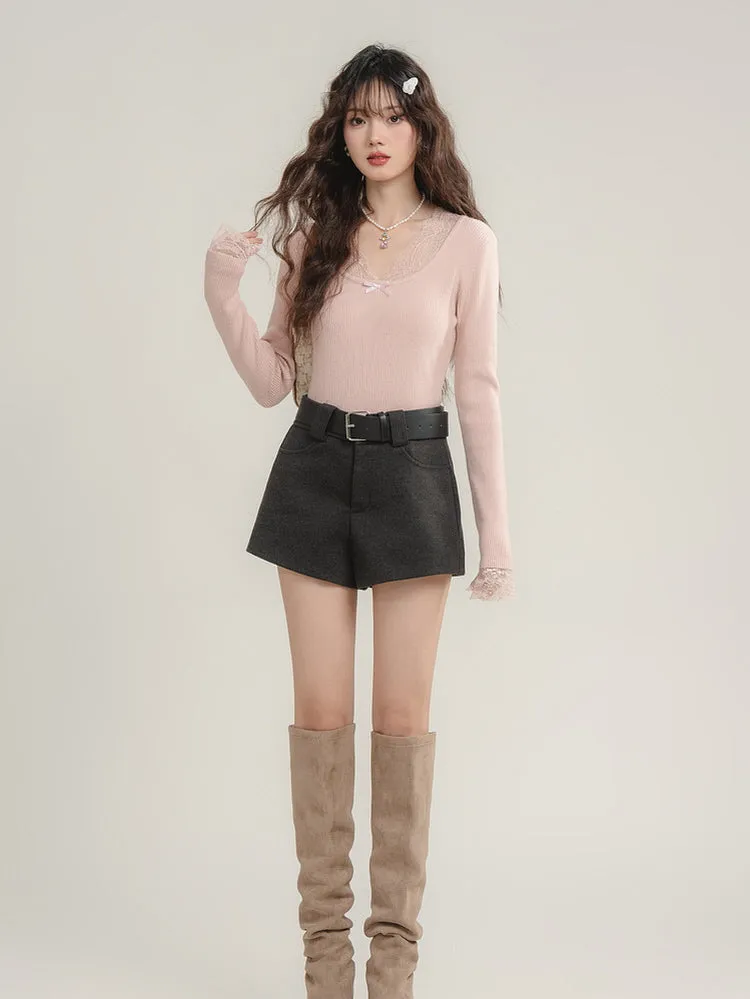 Lacy Belle Knit Top