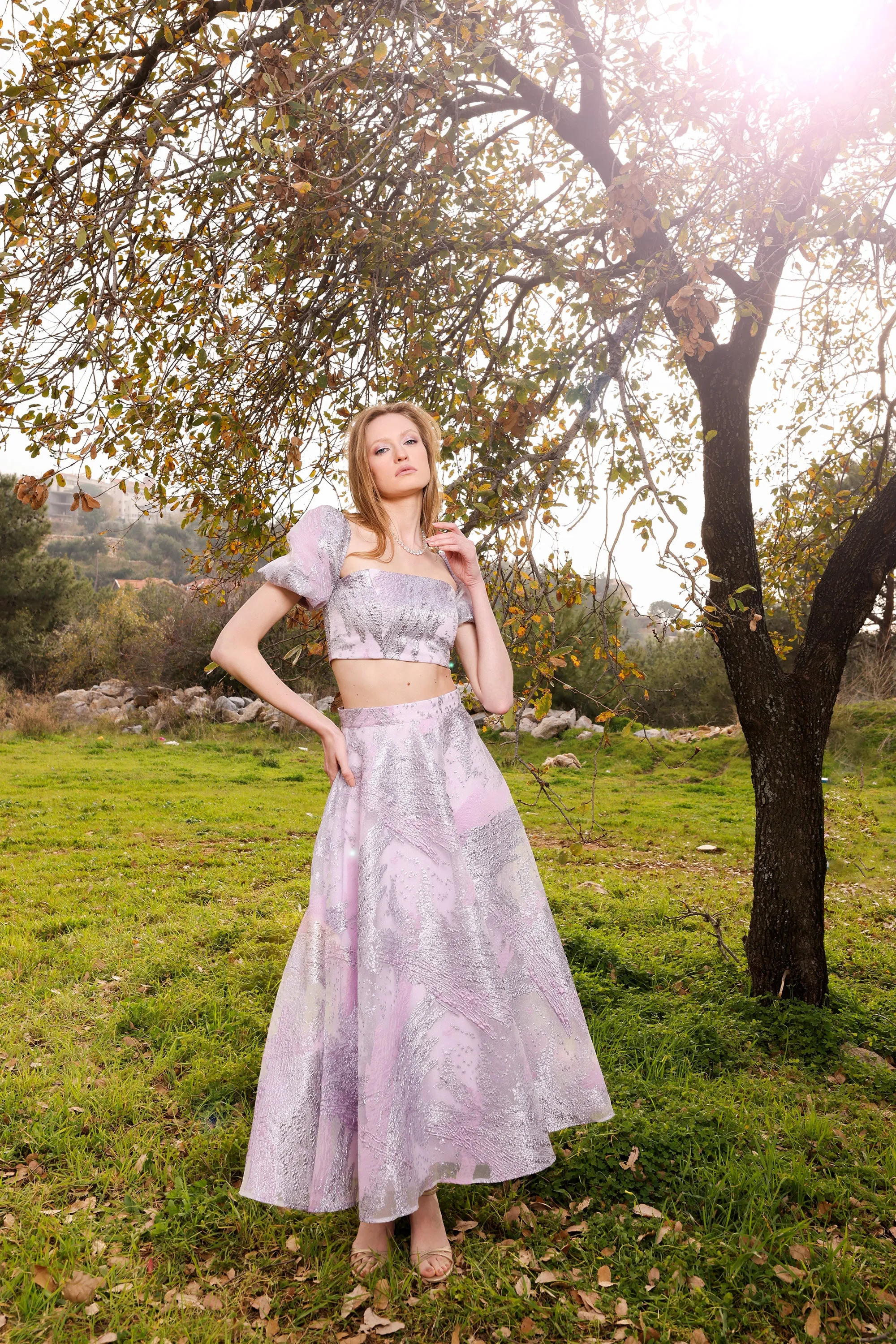 Lavender skirt