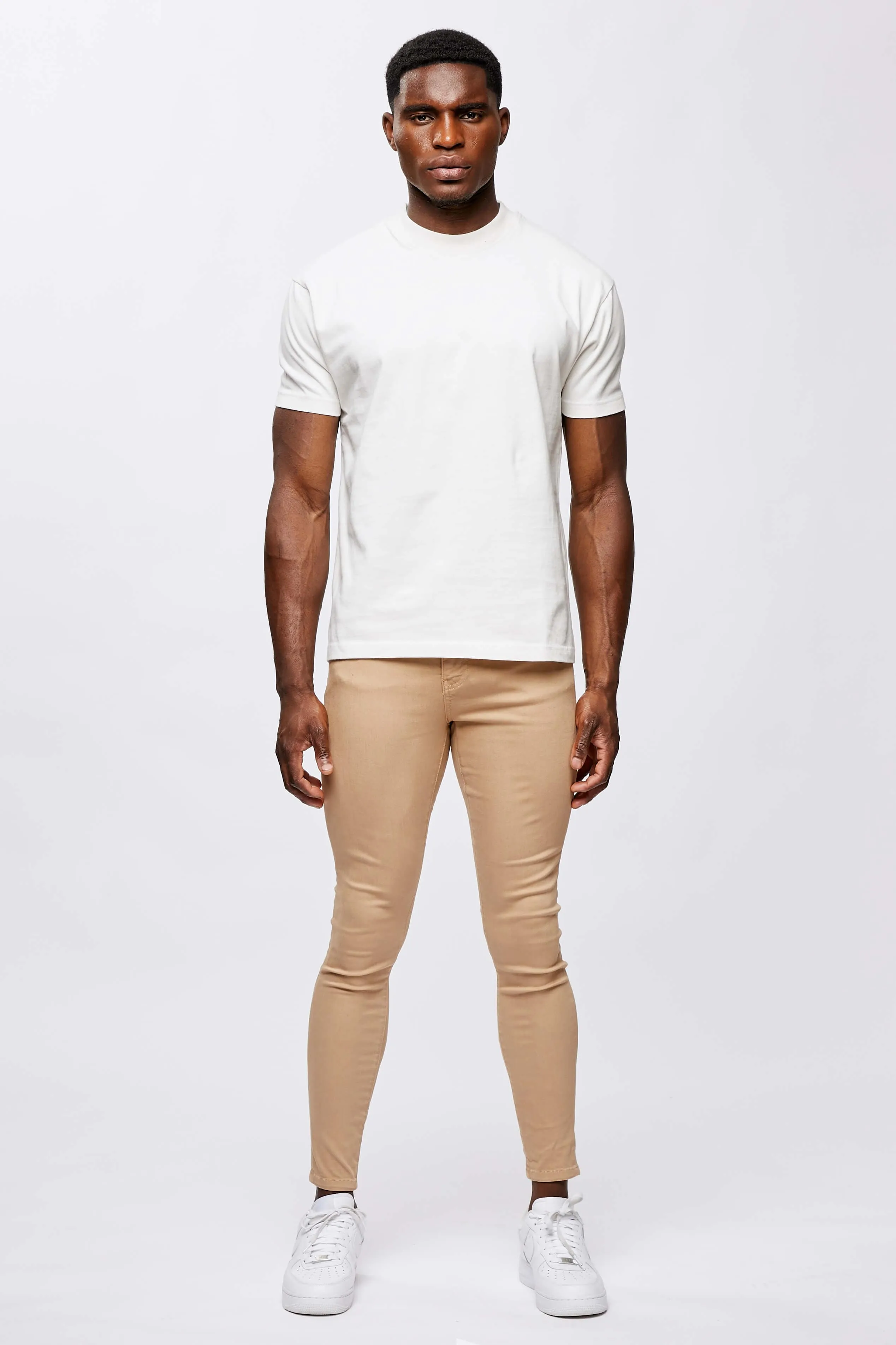 LEGEND* BASICS T-SHIRT - CREAM