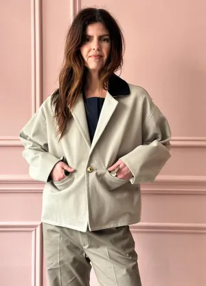Les Prairies de Paris - Georges Jacket in Tan/Black