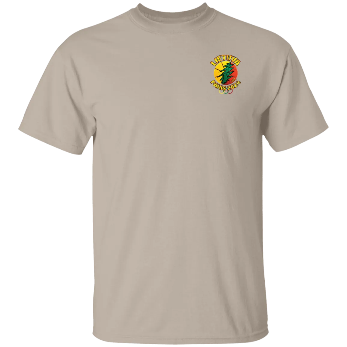 Lietuva Paris 2024 - Men's Classic Short Sleeve T-Shirt