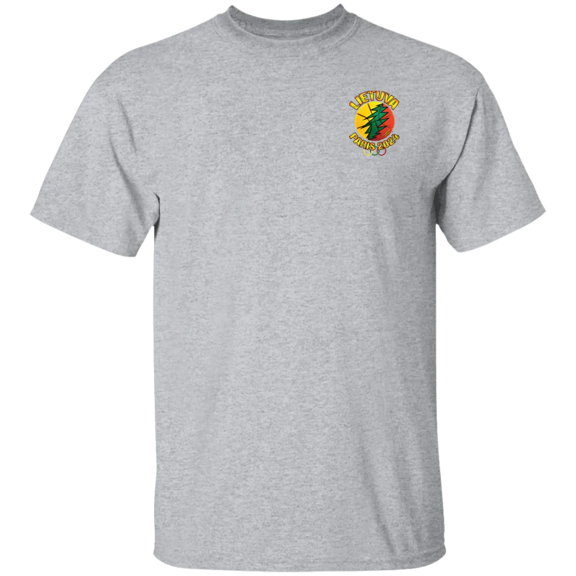 Lietuva Paris 2024 - Men's Classic Short Sleeve T-Shirt