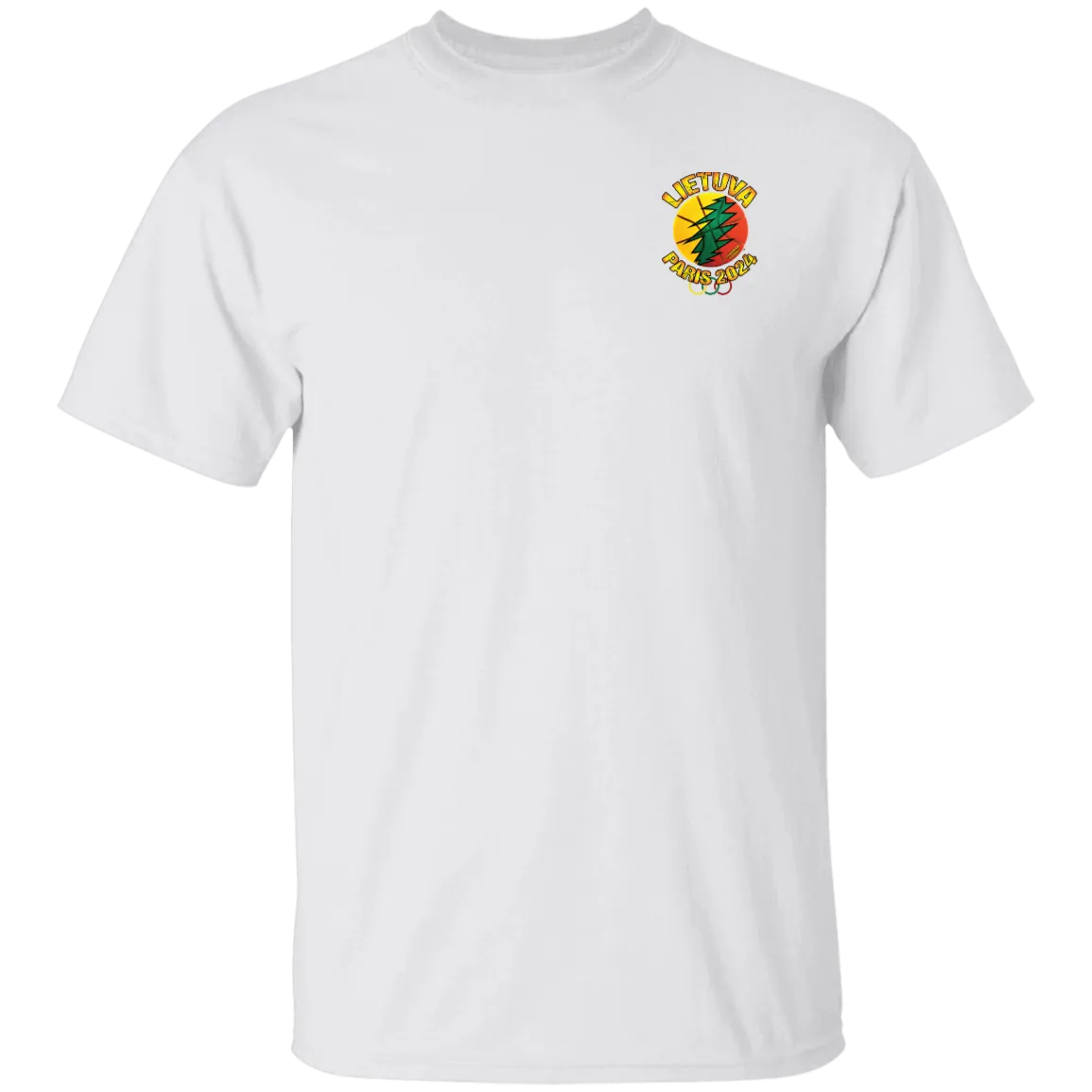 Lietuva Paris 2024 - Men's Classic Short Sleeve T-Shirt