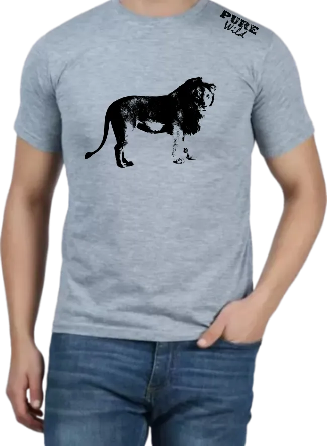 Lion T-Shirt For A Real Man