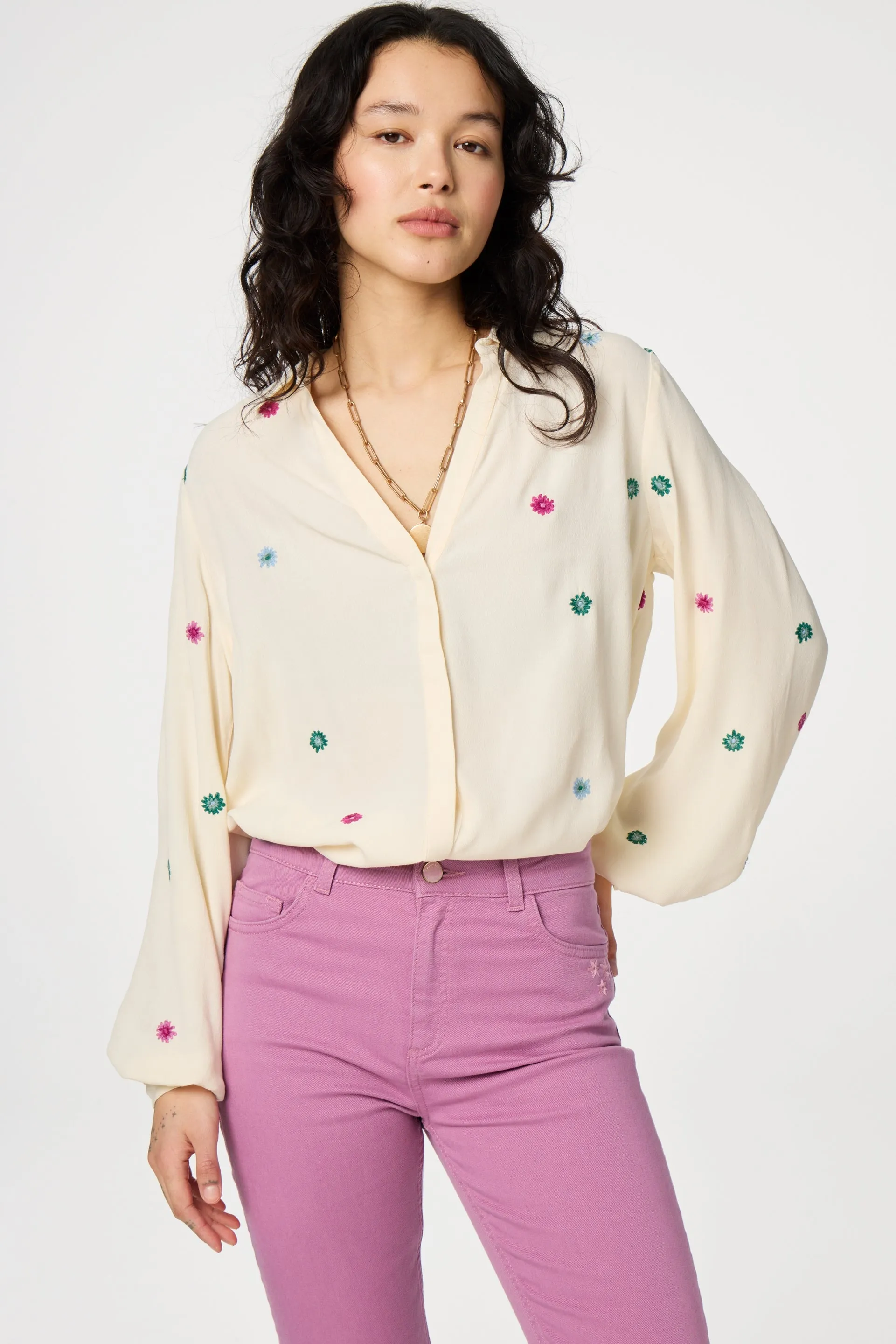 Liv Blouse | Warm White