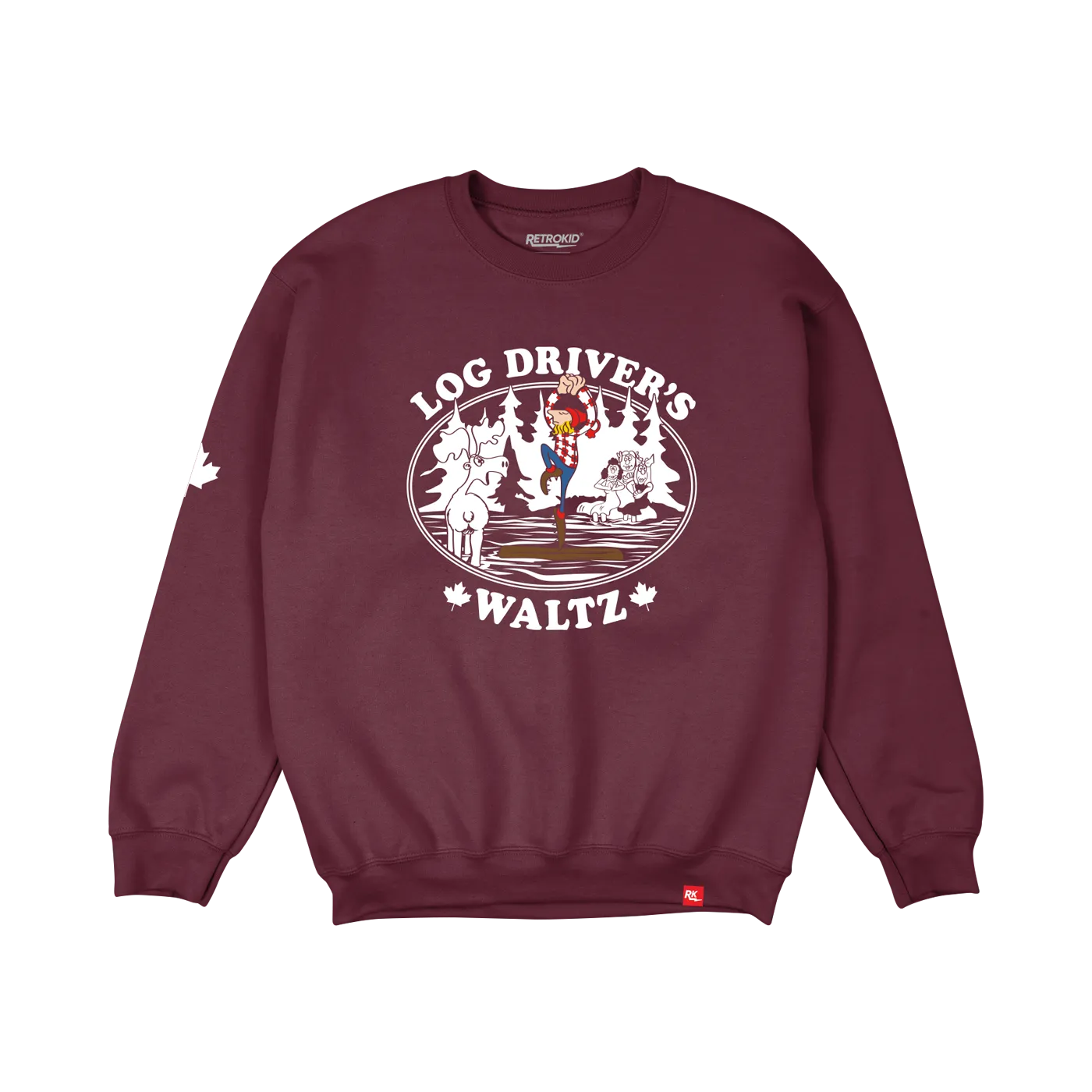 Log Driver's Waltz Canadian Crew - Maroon