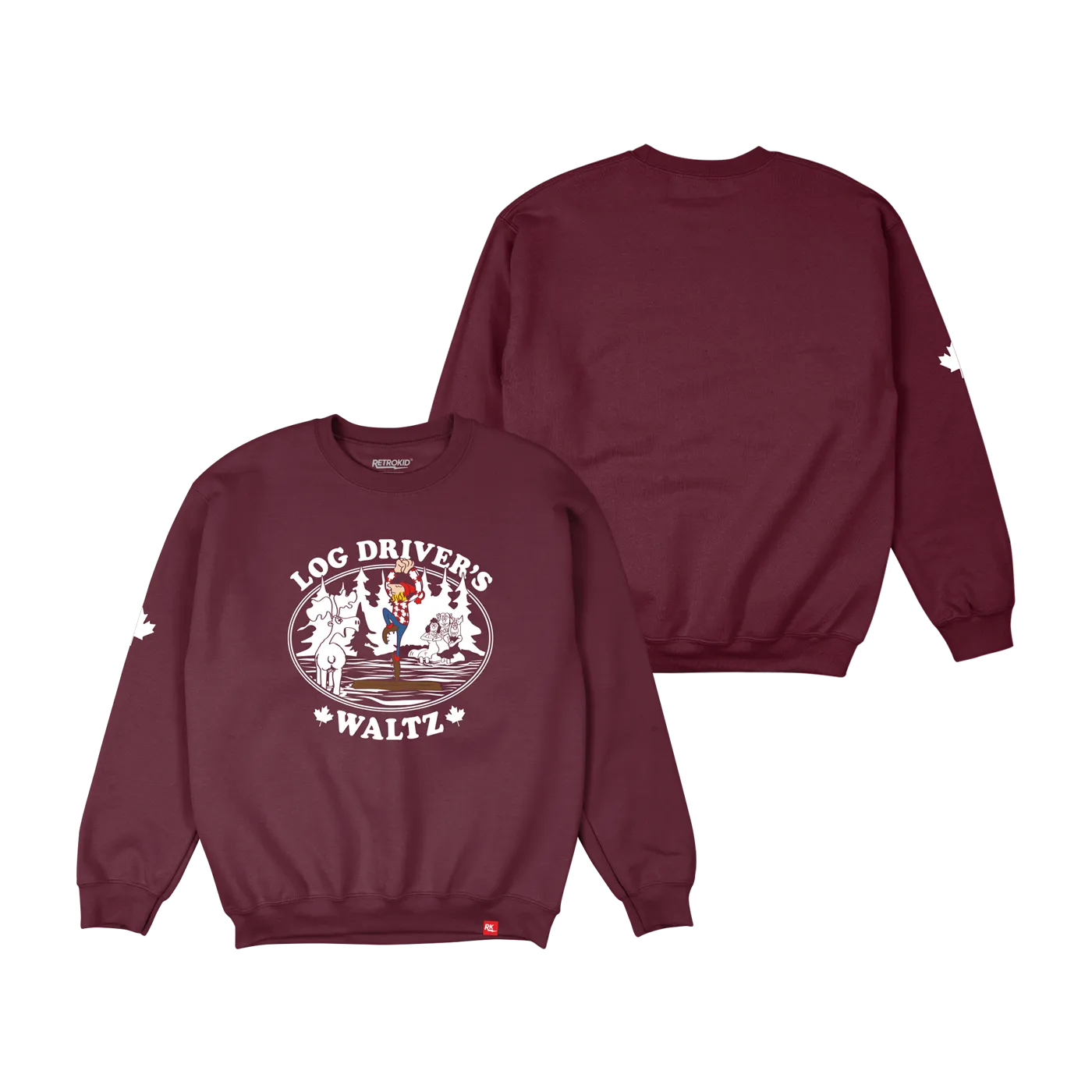 Log Driver's Waltz Canadian Crew - Maroon