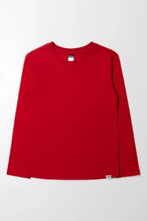 Long Sleeve T-Shirt Red