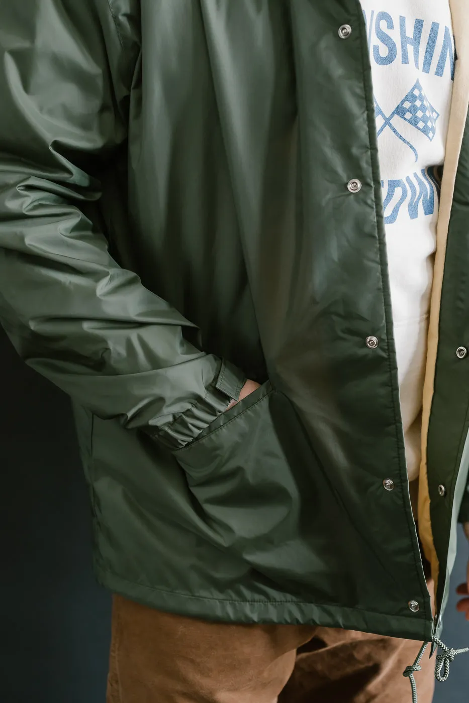 Lot 2230 - 1970's Guide & Coach Jacket - OD Green