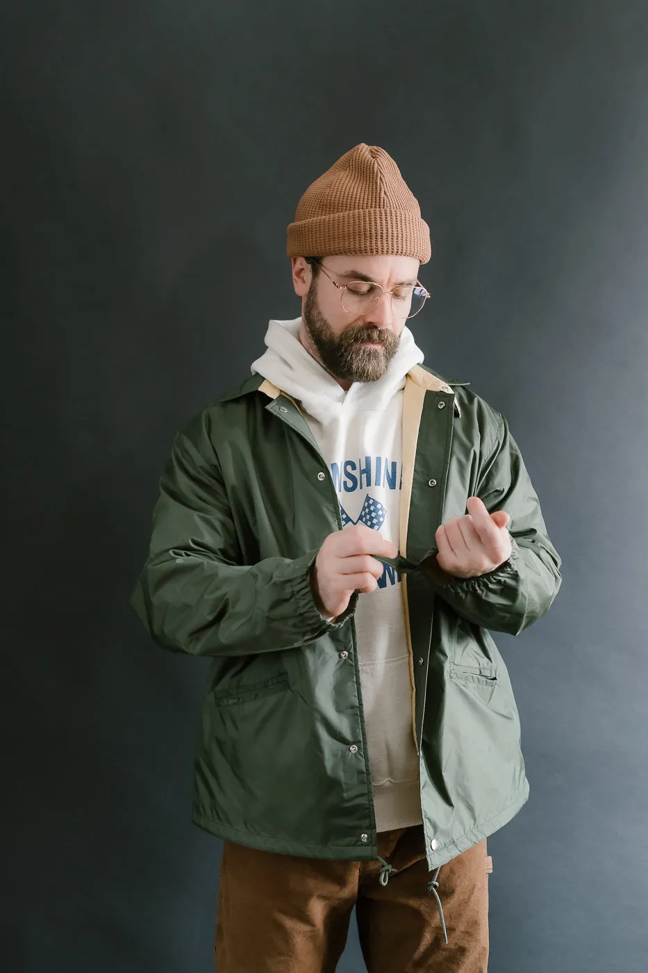Lot 2230 - 1970's Guide & Coach Jacket - OD Green