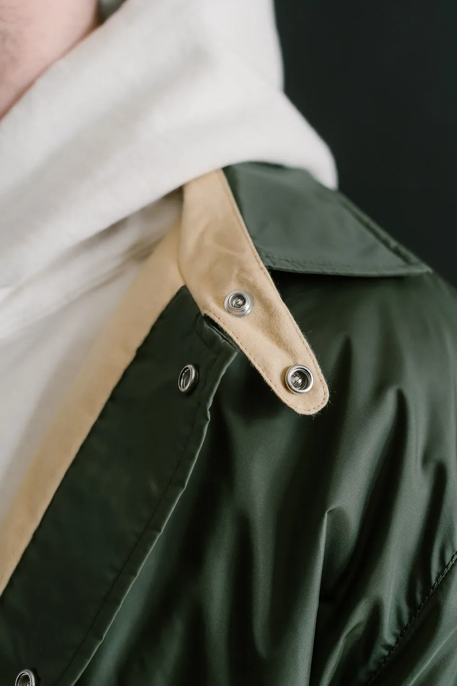 Lot 2230 - 1970's Guide & Coach Jacket - OD Green