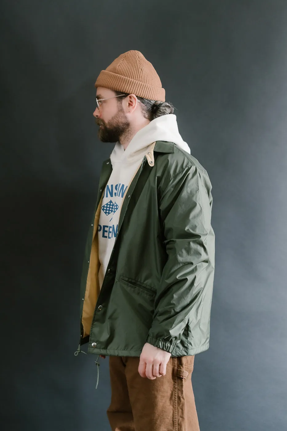 Lot 2230 - 1970's Guide & Coach Jacket - OD Green