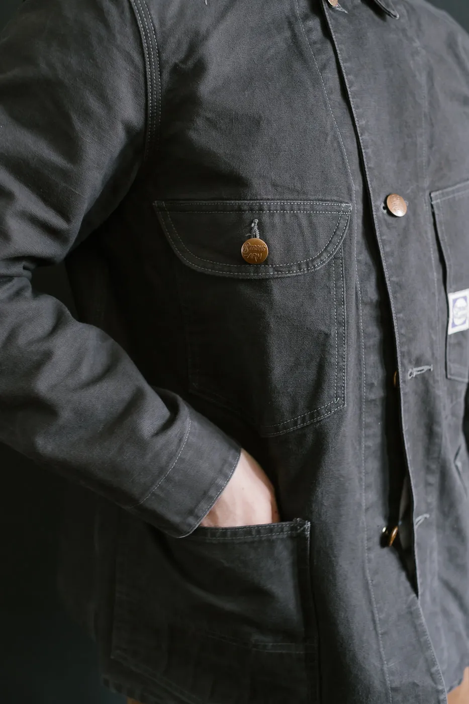 Lot JG-03 - Neverlost Jacket Duck Canvas - Black