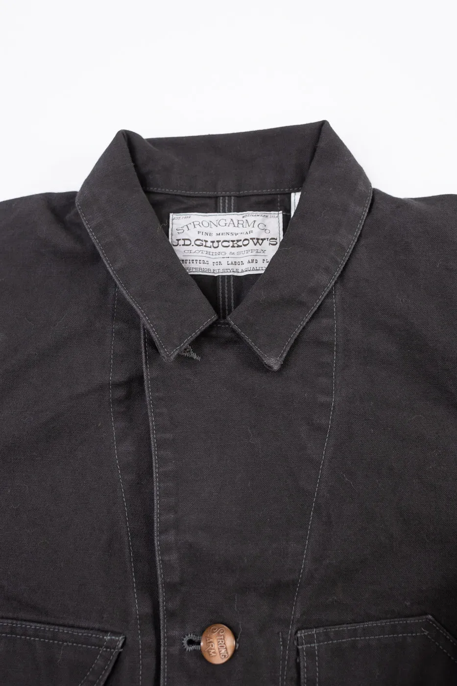 Lot JG-03 - Neverlost Jacket Duck Canvas - Black