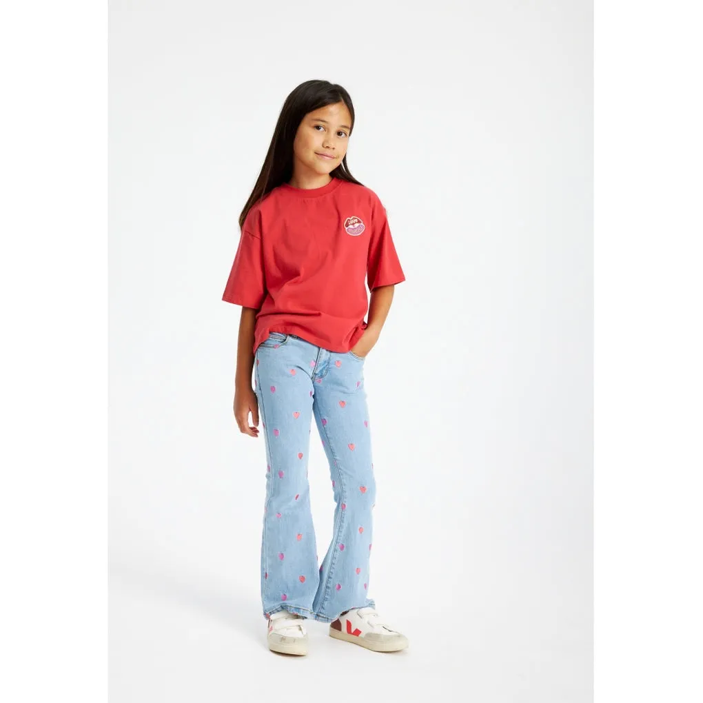 Love Oversized T-shirt - Chrysanthemum