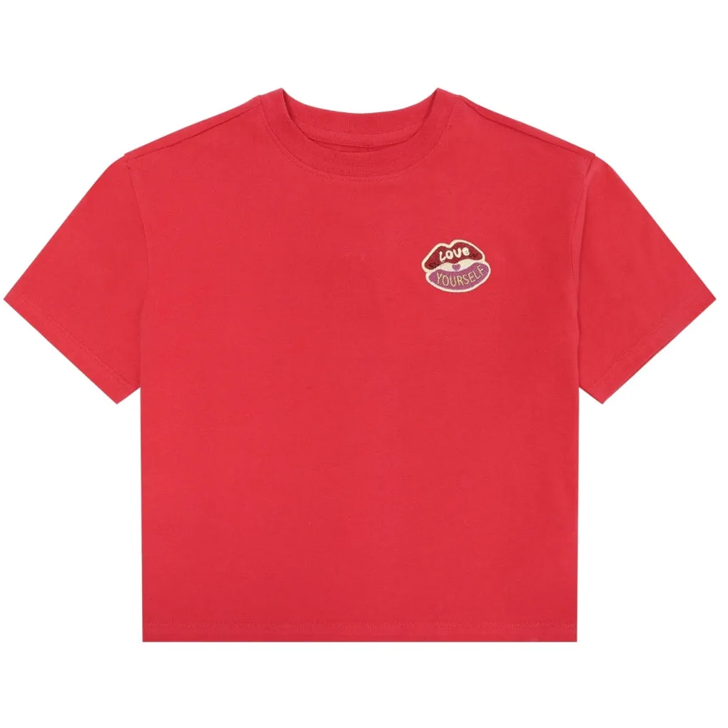 Love Oversized T-shirt - Chrysanthemum